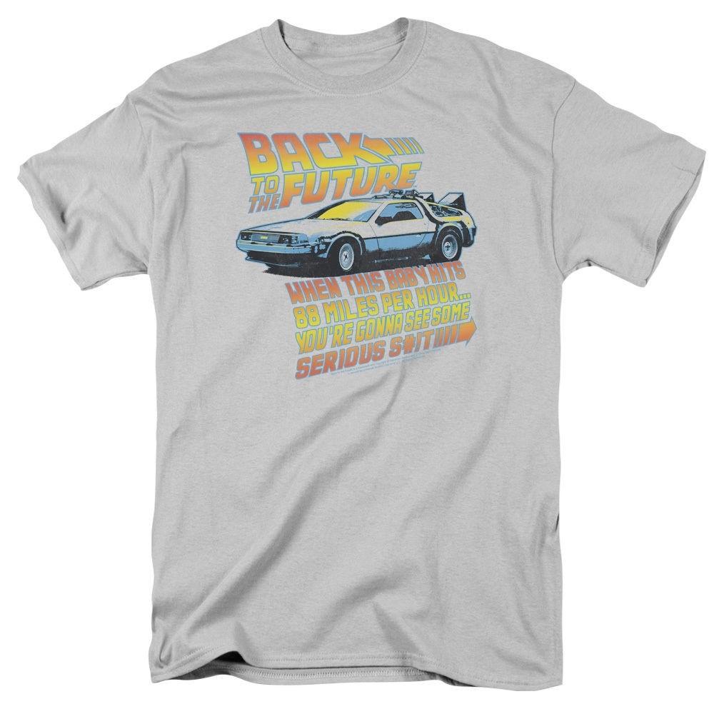 Back To The Future 88 Miles Per Hour T-Shirt Sizes S-4XL NEW