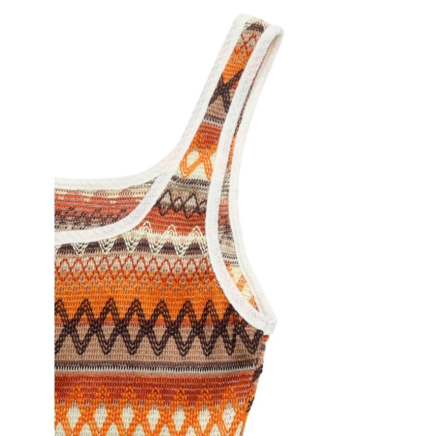 YYFS Women's Fashion Casual Summer Spring Rhombus Print Sleeveless Square Collar High Waist Trousers Jumpsuits & Rompers