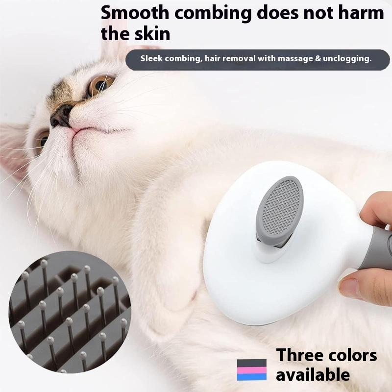 Dog Hair Removal Comb Cat Comb Dog Hair Cleaner Hair Removal Teddy Bigbear Needle Comb Fluffy Bath Pet Supplies