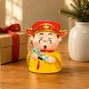 Cartoon Wealth Figurines Handmade Desk Ornament Desktop Decoration Cute Resin Statue for