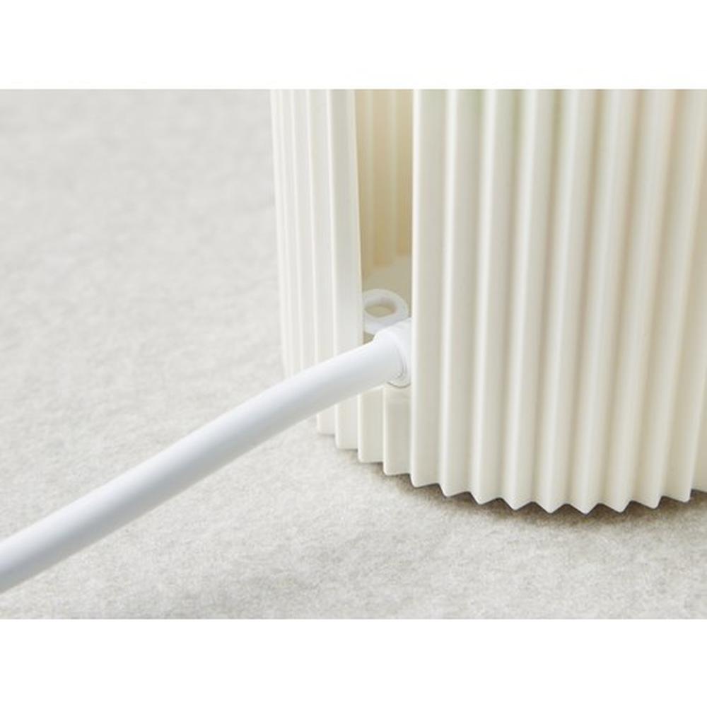 Modern Multi-Purpose Cable Management Storage Box Ivory