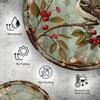 Vintage Retro Birds Cherries Aluminum Metal Sign Wall Decor Kitchen Home