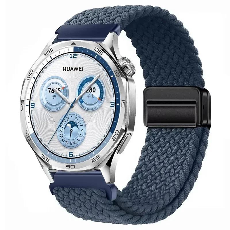 22mm 20mm Nylon Loop Band for Huawei Watch GT5 Pro/GT5 4 Pro GT3 2 GT2e Replaceable wristband for Huawei Watch 46mm 42mm Strap