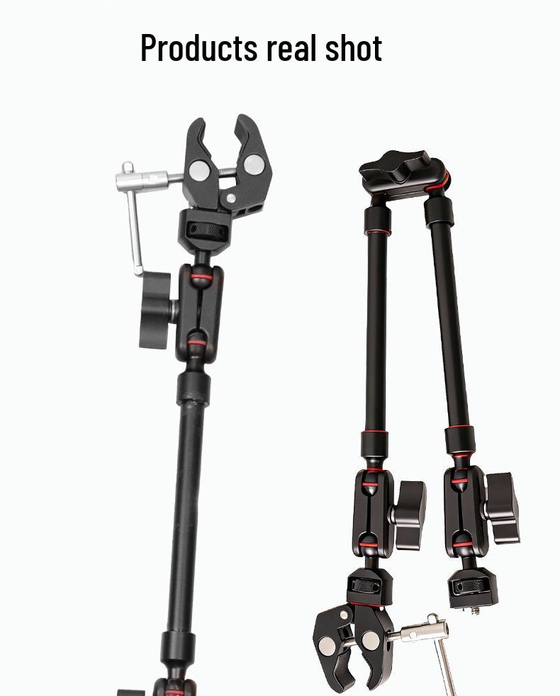 Adjustable Magic Arm Clamp for Mobile Live Streaming
