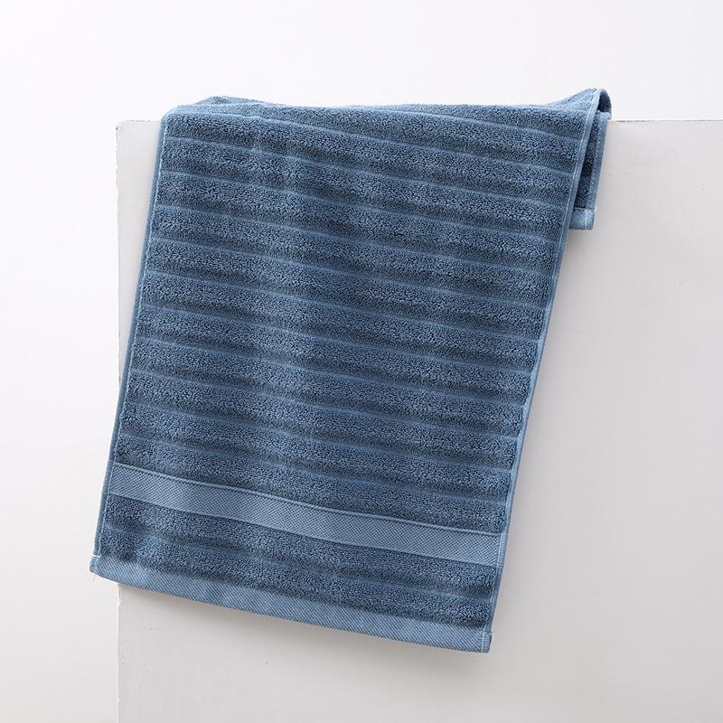Thickened Pure Cotton Embroidered Bath & Face Towel - Highly Absorbent, Perfect for Home Use or Gifts