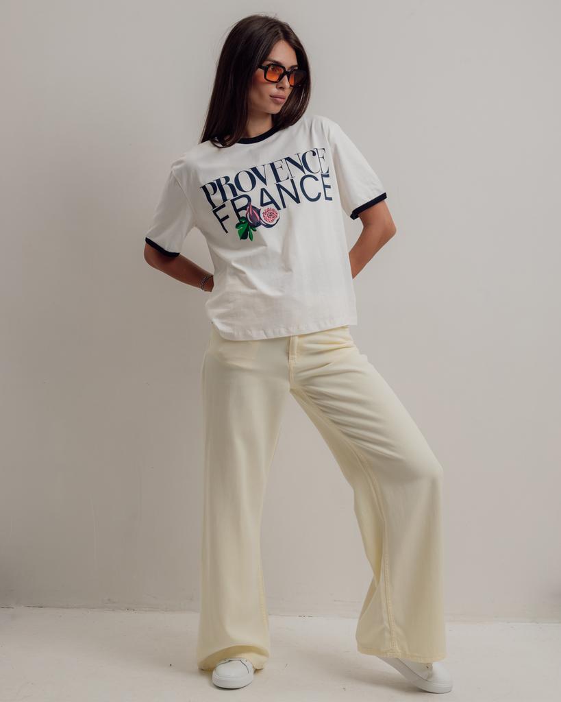 T-shirt Provence France Avrile 10362 S Milky