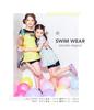 Swimsuit for TD [Arisana] Kids, Girls, Kids, Juniors, Separate, Children's Swimwear, 3-Piece Set, 03. Tie-Dye, 140cm,