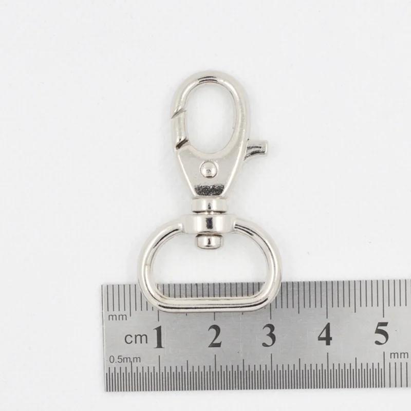 10 PCS Home Portable Small Tools Metal Lanyard Hook Swivel Snap for Lobster Clasp Clips Fashion Solid Color Accessoreis Supplies