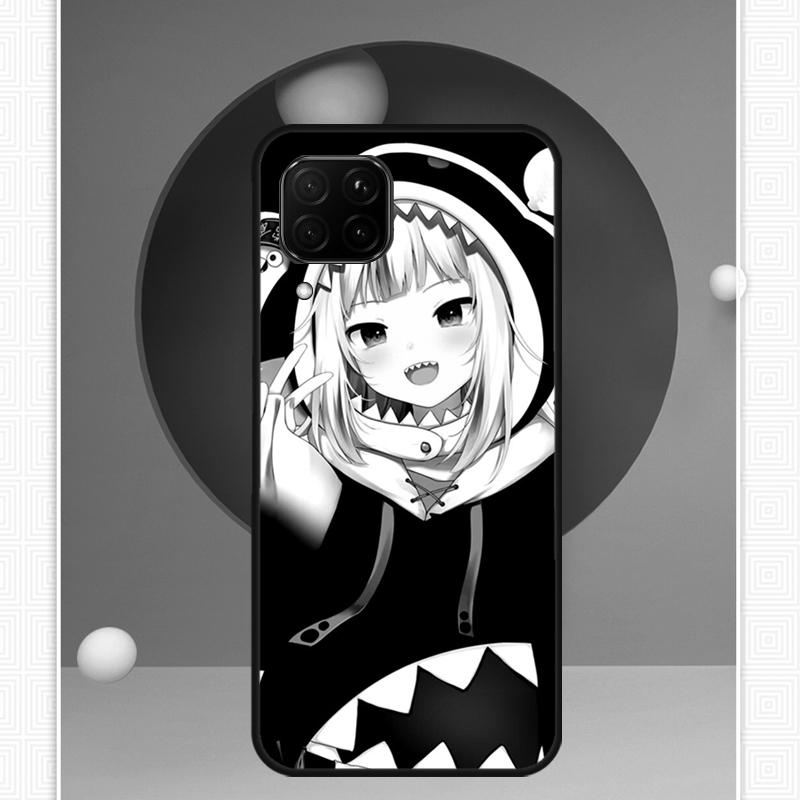 Gawr Gura Hololive Anime For Huawei Nova 12i 12s 11i 8i Y91 Y60 Y70 Y72 Y90 Y61 9 10 SE P20 P40 Lite P30 P60 Pro Case
