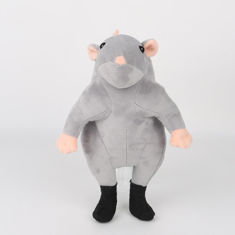 Shoes Wearing A Muscular Rat Dance Plush Toys For Daily Gift With Childrens