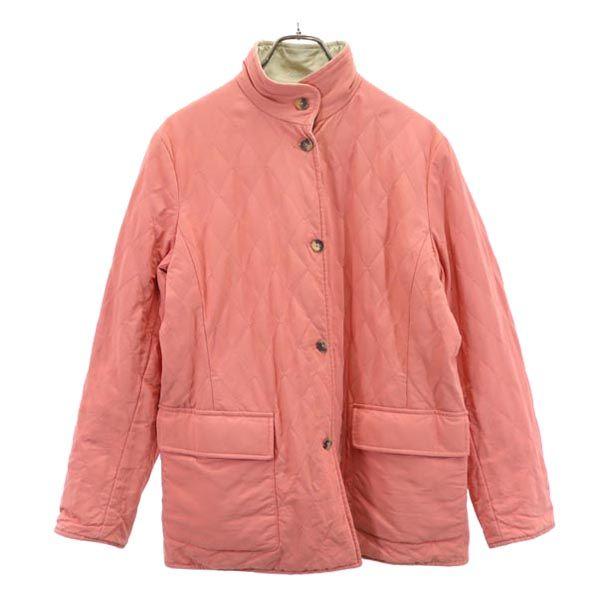 Loro Piana made in Italy reversible Quilted jacket 46 Salmon pink x beige Women Used