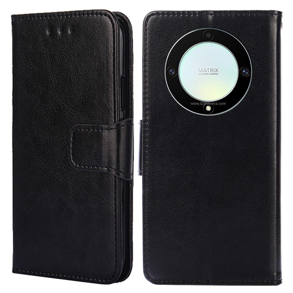 For Honor X9a 5G/X40 5G/Magic5 Lite 5G Cell Phone Cover PU Leather Stand Wallet Protective Phone Case