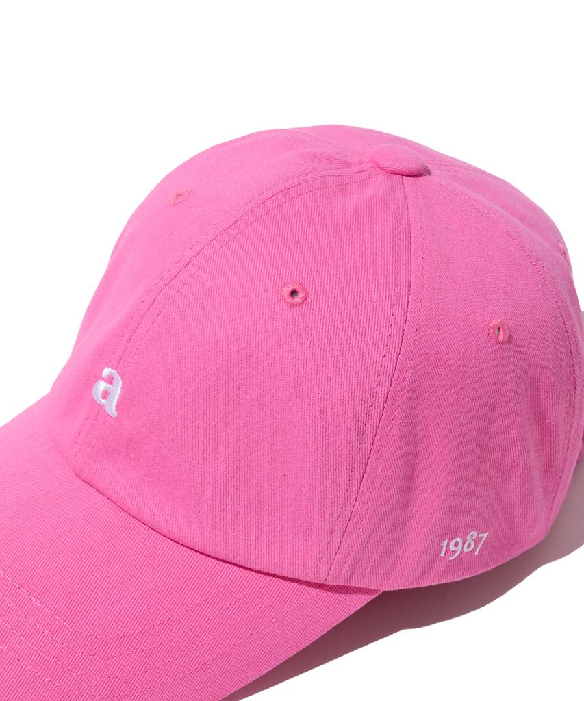 ANALOG MOOD Signature Logo Ball Cap (Pink)