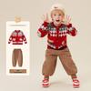 Classic Teddy Kids' Round Neck Cardigan Sweater