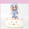 Sitting Kyoko Adorable Chino Pvc Figurine With Beautiful Pajamas For Display
