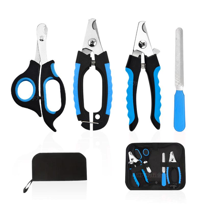 Pet Nail Clipper Set, Large Size for Cats & Dogs - Popular Universal Grooming Tool
