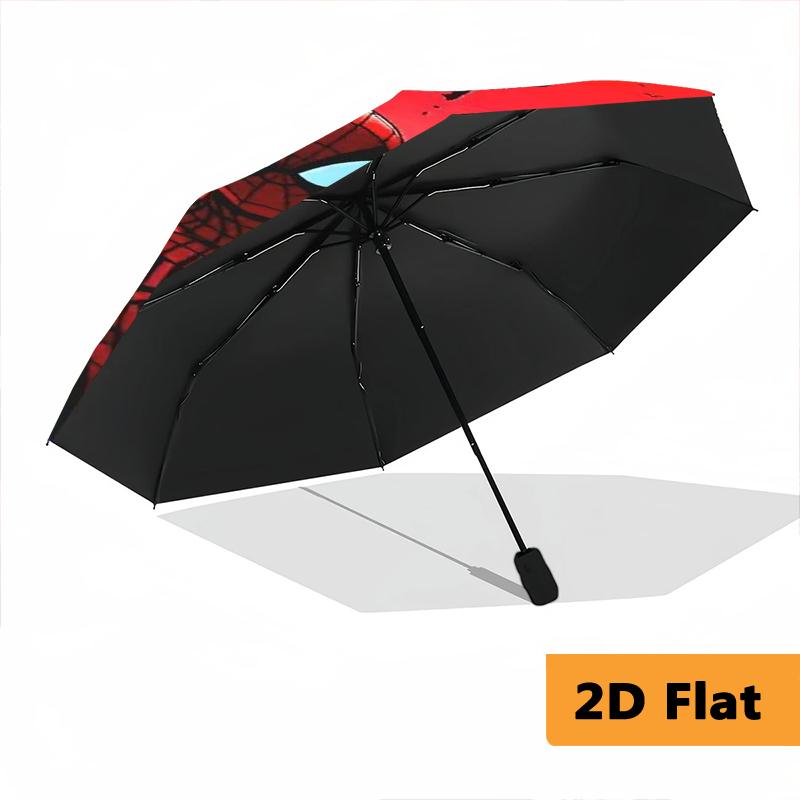 1pc Spider-Man umbrella Portable 8-rib structure suitable for all seasons, home, travel, outdoor umbrella