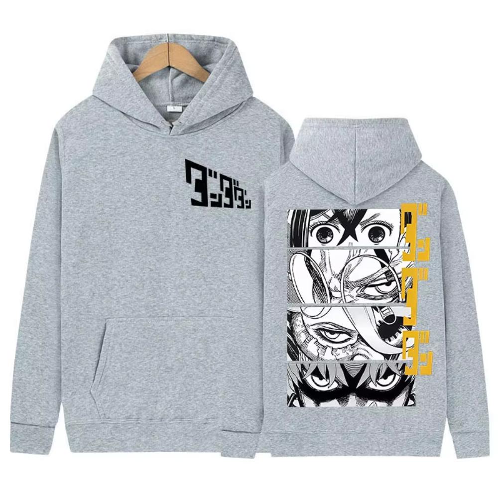 Japanese Anime Dandadan Okarun Graphics Hoody Men's Women Clothing Vintage Oversized Sweatshirt Loose Long Sleeve Hoodie