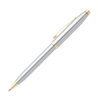 Ballpoint Pen by Cross, Century II Medalist Silver, Medium Point, Oil-Based, Premium Gift Box