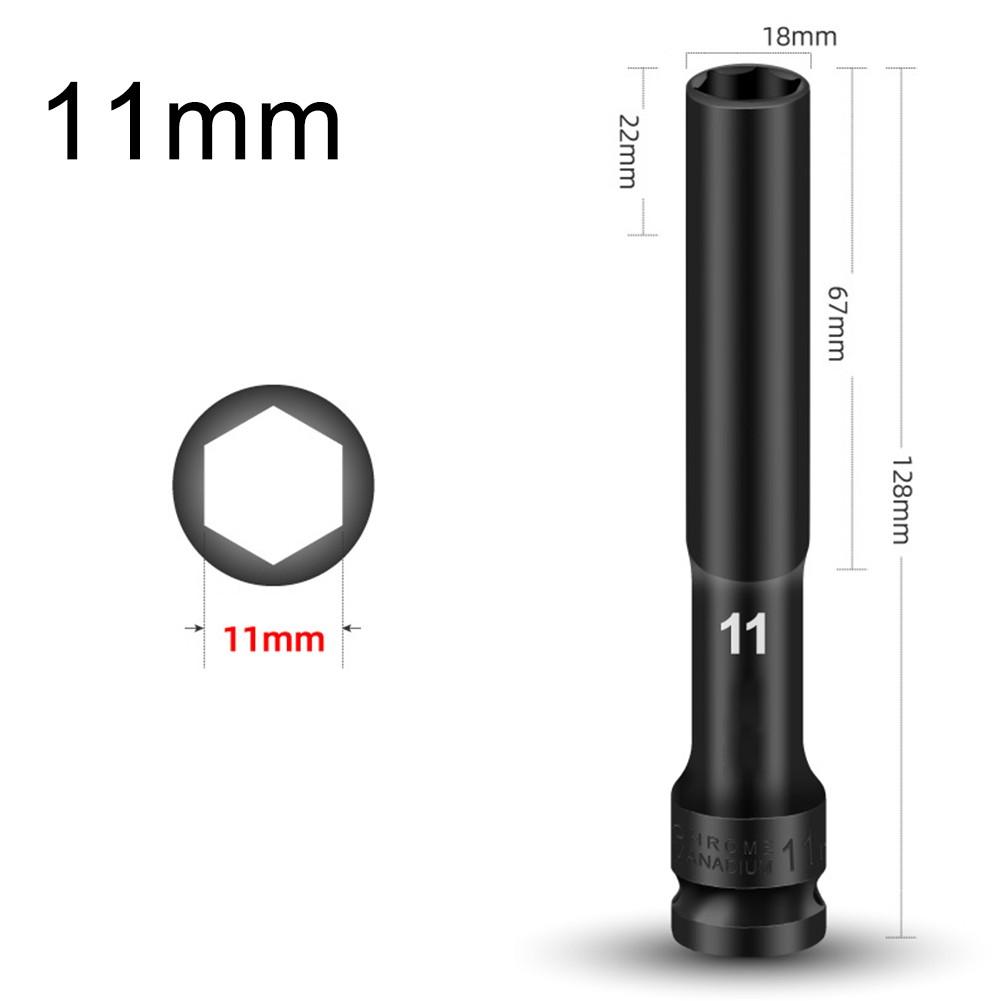 1/2 násuvný rázový utahovák se šestihrannou nástrčkovou hlavou 8-24mm adaptér konvertor klíče