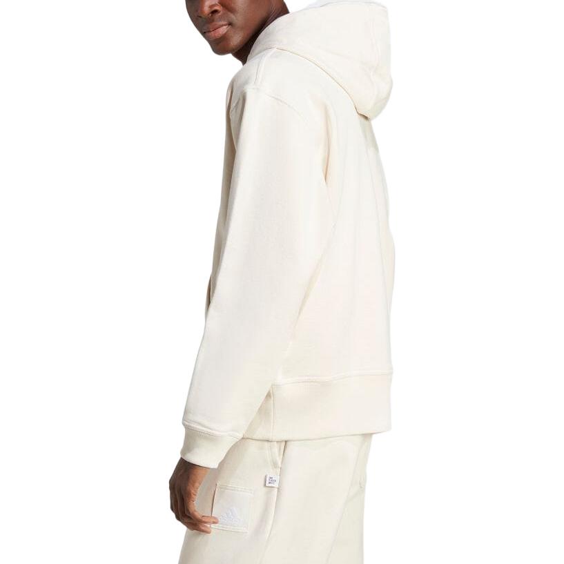Adidas Lounge Heavy French Terry Hoodie Unisex Hoodies Beige IC4081