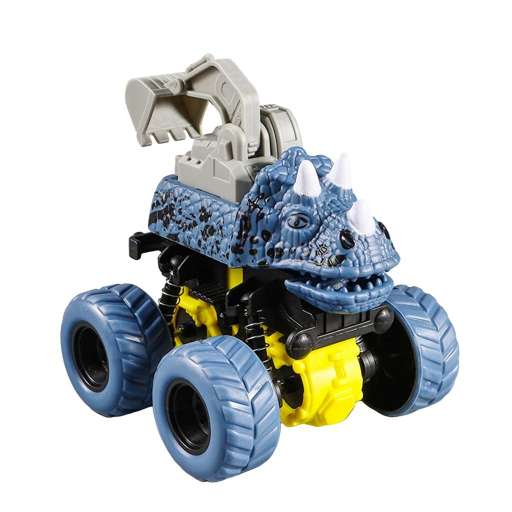 Children.s Toy Dinosaur Toy Car, Suitable For Boys And Girls Aged 1, 2, And 3, Four-wheel Drive Multifunctional Car, Gift