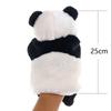 25cm Panda Plush Hand Puppet Animal Stuffed Doll Soft Glove Cartoon Role Play Bedtime Story Telling Kid Children Learning Muppet