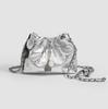 2025 Lux Pleated Cloud Chain Shoulder/Crossbody Bag - Elegant Women's Fashion Accessory