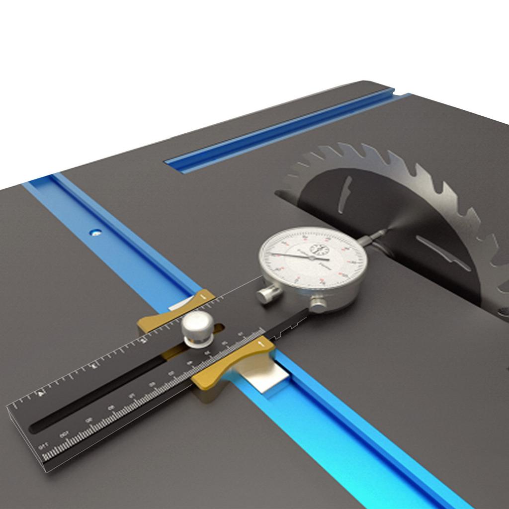 Table Saw Dial Indicator Calibrator Saw Blade Parallelism Correction Woodworking Correction Tools  Adjustable Probe Accuracy