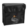 Battery Explosion Proof Bag Fit for Mavic 4 Pro Flame Retardant Touch Fastener Closure 3 Battery Capacity Storage Pouch