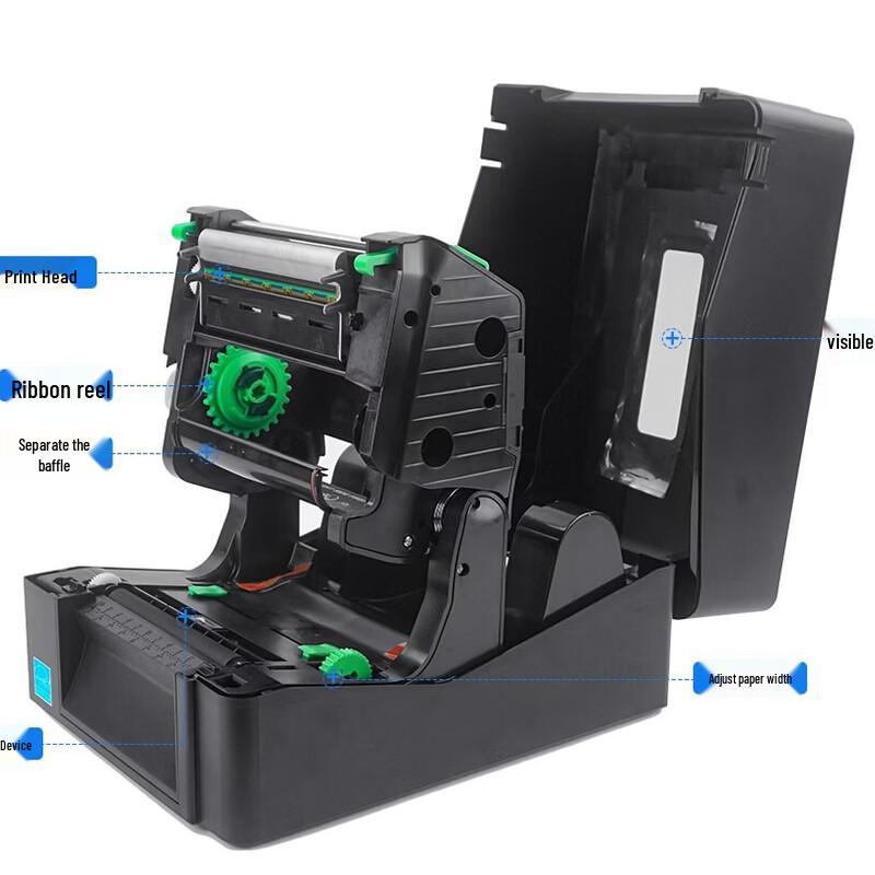 TSCTE342Pro Desktop Barcode Label Printer CN plug (adapter included)
