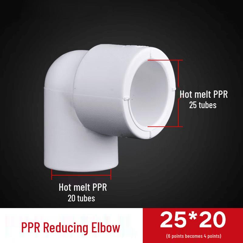 NICHUANG PPR Thickened Reducing Elbow Pipe Fitting