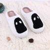 2026 Halloween Slippers Women Fashion Popular Cute Printed Cotton Slippers Indoor Plush Shoes Womens Accessories Pantuflas Mujer