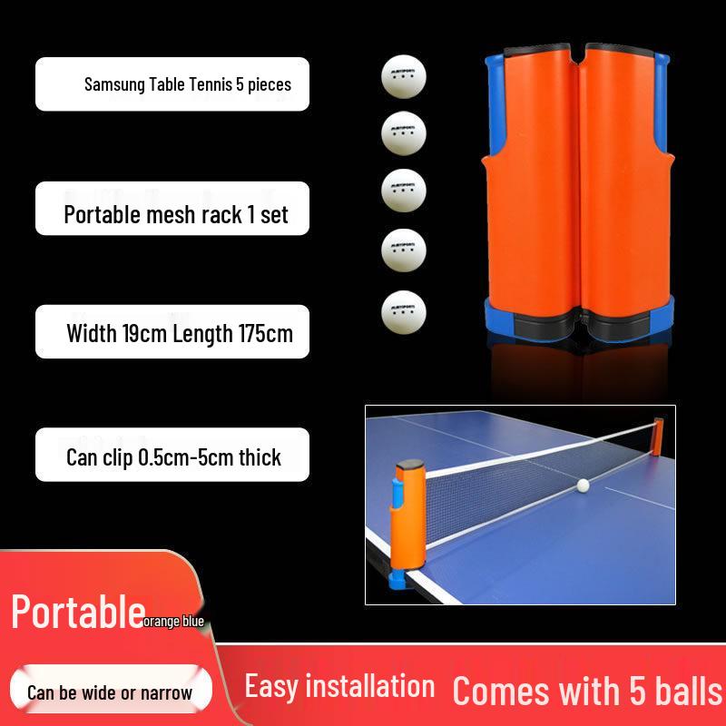 Portable Table Tennis Net and Stand