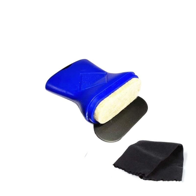 

Electric Guitar String Cleaner Guitar String Care Tool Guitar String Cleaning Device Rusts Removal Polishing Accessory синій