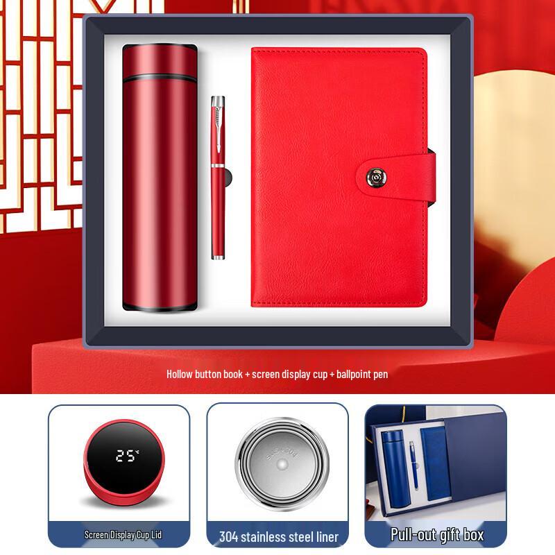 High-End Commemorative Thermos Gift Set