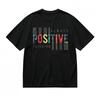 Men's T-shirt With Minimalist Positive Mindset Design Unisex Black 100% Cotton