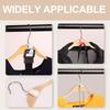 10Pcs Bundle 4 Colors Clothes Hanger Connector Hook Cascading Extender Clips Connection Hooks For Space Saving Outfit Hangers