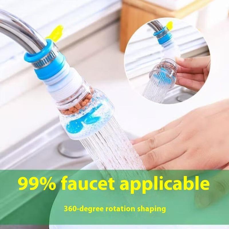 Kitchen Anti-Splashing Faucet Can Rotate Extend The Filter Home Universal Water Faucet Multifunction Wash Basin Shower Faucet