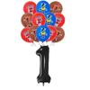 FNAF Five Nights Freddyed Geburtstagsfeier Dekorationen Luftballons Teller Banner Geschirr Set für Babyparty Gastgeschenke Kinder Geschenke