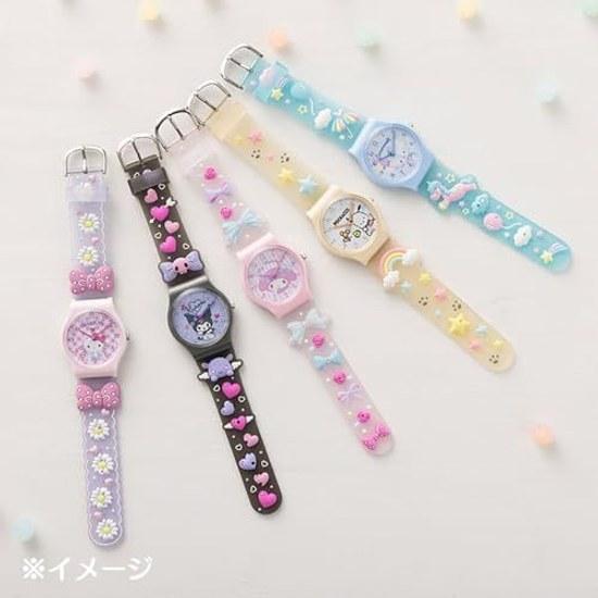 Sanrio wristwatch Kuromi wrist circumference approximately 12-16 cm 181056