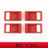 For Land Rover Defender 90 110 130 04-18 Aluminum alloy Silver Car Inside Door bowl decoration cover Defender Auto Accessories XS1