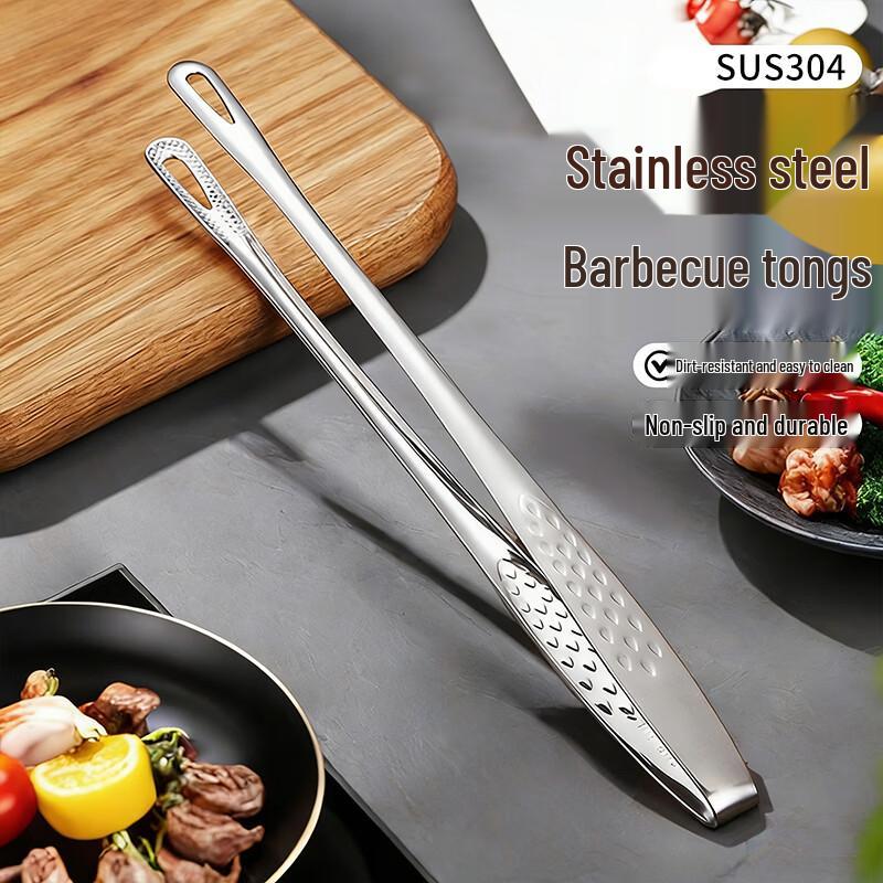 304 Stainless Steel Food Tongs