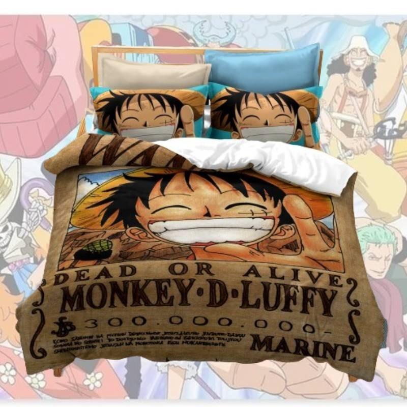High Definition Digital Printed 3-piece Bedding Set For Us Size Bed Sheet