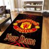 Manchester United F Custom Name Carpet Rug for Living Room Bedroom Home Sofa Decoration,Kids Play Non-slip Floor Mat