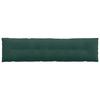 Back Cushion Dark Green 200 x 50 cm Cord Fabric
