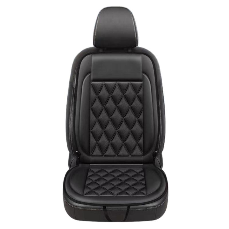 Quick Heat 12V Automotive Cushion Breathable Cotton Construction Anti Slip Base Winter Comfort Rapid Warmth Technology
