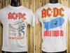 Vintage ACDC Heat Seeker Konzert T-Shirt 1988 Weiß Unisex T-Shirt