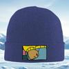Fist And Yellow Sweater Design Unisex Women Unisex Knitted Hat Beanie Pullover Cap Winter Thermal Warm Christmas Outdoor Cycling Hi