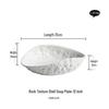2025 Luxury Rock Texture Ceramic Plate for Steaming Fish or Soup